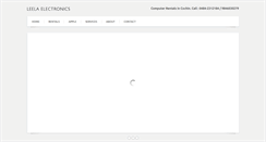 Desktop Screenshot of leelaelectronics.com